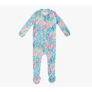Lilly Pulitzer x Pottery Barn Mermaid Cove Organic Cotton Nursery Pajama 18-24M